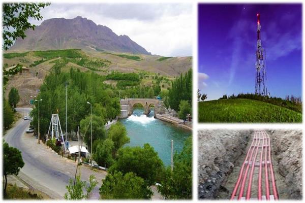 اجرای 58 کیلومتر فیبرنوری در بخش زاینده رود شهرستان سامان