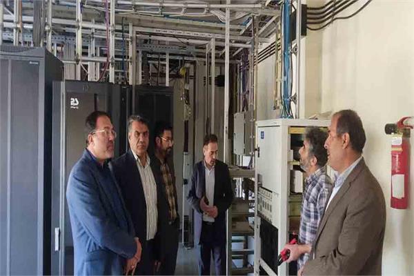 رزمایش مرکز مخابرات سامان
