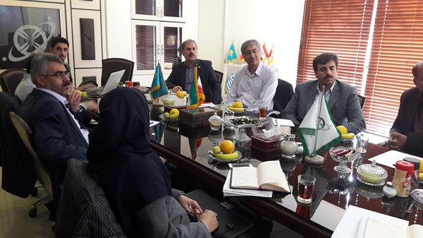 جلسه بررسی طرح تکاپو  در حوزه ICT  استان چهارمحال و بختیاری در  شرکت سلامت الکترونیک برکت برگزار گردید