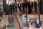 آیین معنوی غبارروبی مزار مطهر شهدا