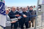 افتتاح سایت جدید ایرانسل در روستای سرزه سربیشه