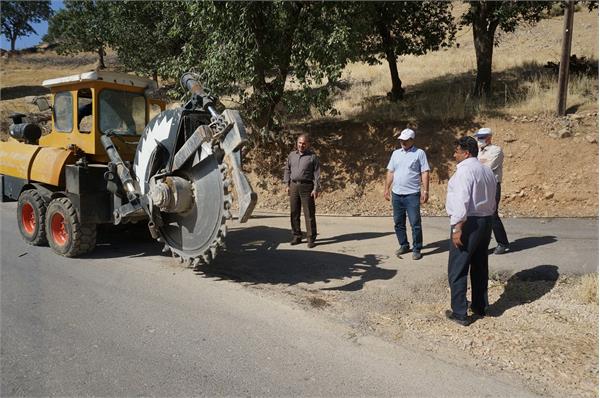 اجرای فیبرنوری در 15 روستای دهستان مشایخ آغاز شد