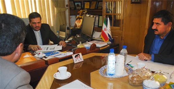 برگزاری جلسه مدیر کل استان با استاندار چهارمحال و بختیاری