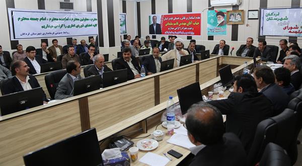 حضور مدیر کل ICT استان در جلسه شورای اداری شهرستان لردگان در معیت استاندار محترم
