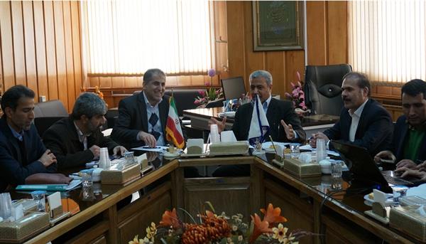 دیدار جناب آقای دکتر براری با ریاست محترم دانشگاه شهرکرد