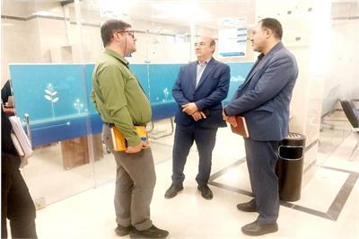 بازدید مدیر کل ارتباطات وفناوری اطلاعات و رئیس پارک علم و فناوری استان از محل استقرار مرکز رشد و توسعه اقتصاد دیجیتال استان