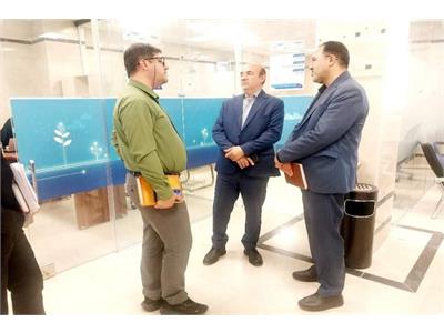 بازدید مدیر کل ارتباطات وفناوری اطلاعات و رئیس پارک علم و فناوری استان از محل استقرار مرکز رشد و توسعه اقتصاد دیجیتال استان