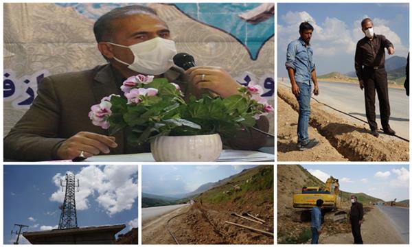 اجرای عملیات فیبر نوری در ۲۰ روستای شهرستان اردل