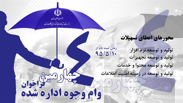 آغاز چهارمین فراخوان اعطای تسهیلات وجوه اداره شده به طرح های فناورانه وزارت ارتباطات و فناوری اطلاعات